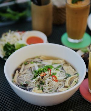 Vegan Phở  at The Joi Factory in Ho Chi Minh City