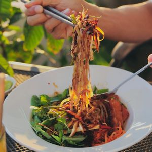 Phở Trộn (VEGAN) - It’s Phở but different…a dry version. at The Joi Factory in Ho Chi Minh City