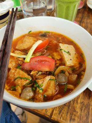 Bun Rieu #Veganuary at The Joi Factory in Ho Chi Minh City