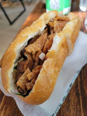 Banh Mi  #Veganuary at The Joi Factory in Ho Chi Minh City