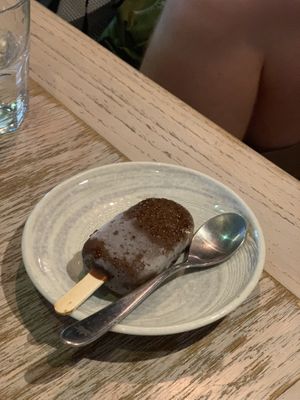 Banana Caramel Ice Cream bar  at The Joi Factory in Ho Chi Minh City