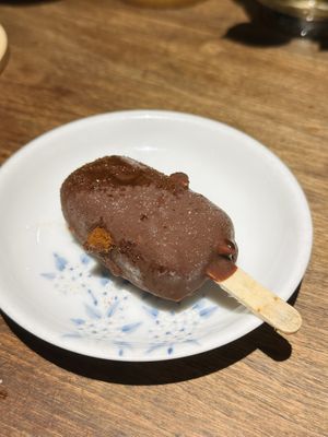 Banana coconut caramel popsicle by Rawberry (55.000 VND)  at The Joi Factory in Ho Chi Minh City