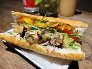 Vegan Big Bite (110.000 VND)  at The Joi Factory in Ho Chi Minh City