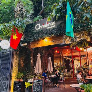 Surrounded by lots of green and natural light, a rarity in the center of the city.  at The Joi Factory in Ho Chi Minh City