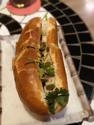 Bánh mì chả muối tiêu (35k VND)  at The Joi Factory in Ho Chi Minh City