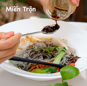 Glass noodle mixed salad at The Joi Factory in Ho Chi Minh City