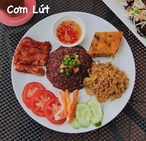 Brown rice of course! at The Joi Factory in Ho Chi Minh City