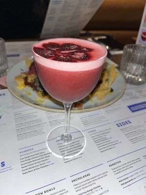 BlackBerry sour non alc free with voucher  at Wahaca - Wimbledon in South West London