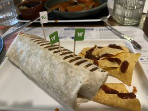 Sweet potato burrito   at Wahaca - Wimbledon in South West London