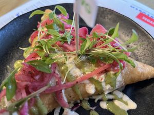 Vegan veg Tetela   at Wahaca - Wimbledon in South West London