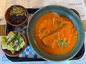 Vegan enchiladas  at Wahaca - Wimbledon in South West London