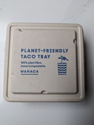 No plastic at Wahaca - Wimbledon in South West London