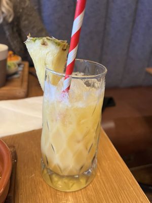Coco pineapple mocktail   at Wahaca - Wimbledon in South West London