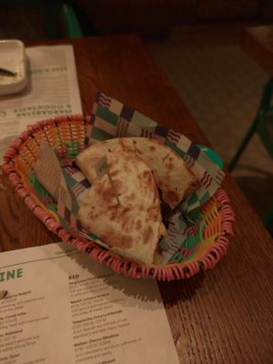 Quesadilla at Wahaca - Canary Wharf in East London