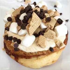 Peanut Butter S'mores! at Cinnaholic in Ann Arbor