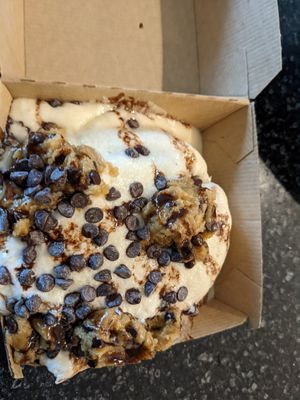 Cookie Monster at Cinnaholic in Ann Arbor