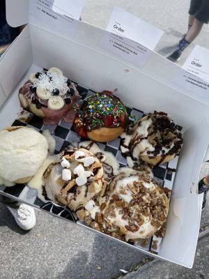 One of every   at Cinnaholic in Ann Arbor