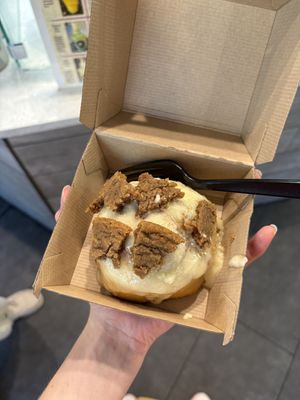 Build your own- snickerdoodle cookies and chai icing   at Cinnaholic in Ann Arbor