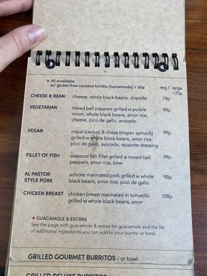 Burritos   at Burrito Amor in Valladolid