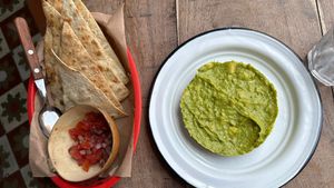 Guacamole   at Burrito Amor in Valladolid