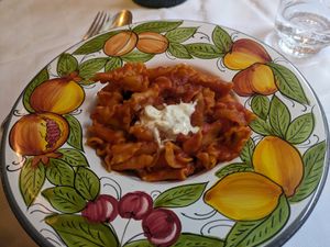 Vegan pasta at Ave Mario in London