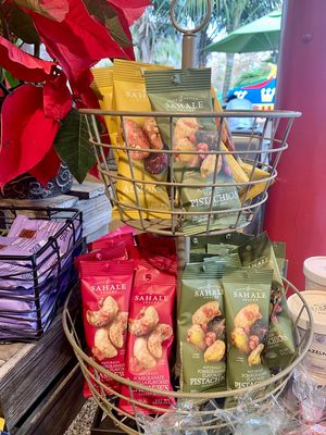 Vegan snack options (Read labels please!)  at Legoland - The Market in Carlsbad