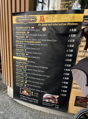 Vegane Bosna  at Ofenfrisch - Food Stall in Bad Ischl