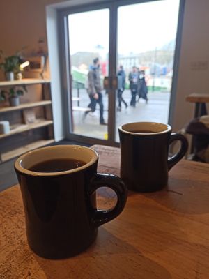 Batch brews at New Cut Coffee in Bristol
