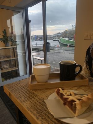 view  at New Cut Coffee in Bristol