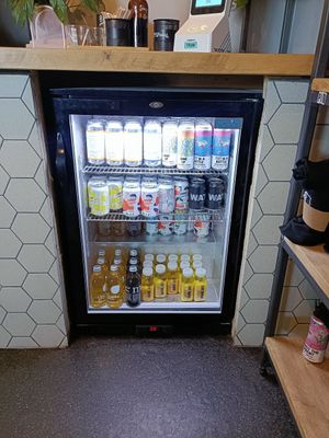 Local selection in the fridge! at New Cut Coffee in Bristol