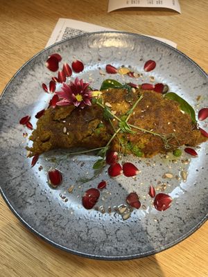 Vegan omelette   at Housewife Detox Bar in Belgrade