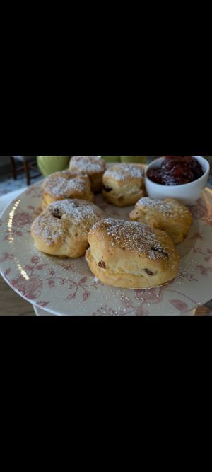 Vegan afternoon tea at Garden Restaurant in Aberfoyle