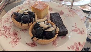 Vegan afternoon tea at Garden Restaurant in Aberfoyle