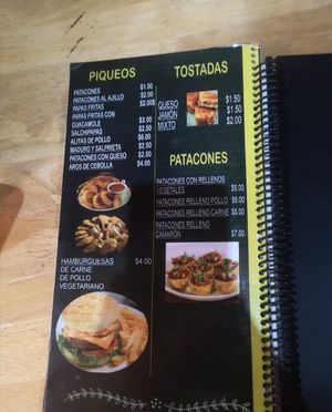 Meny6 at Restaurante Blanche in Puerto Lopez