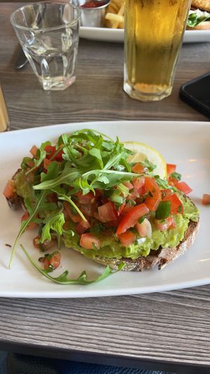 pico de gallo toast  at TUPI in South East London