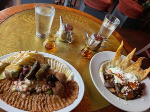  at Jerusalem Garden Café in Asheville