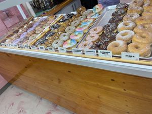 display (around 11 am on a Friday)   at Dough Joy - East Pike Street in Seattle