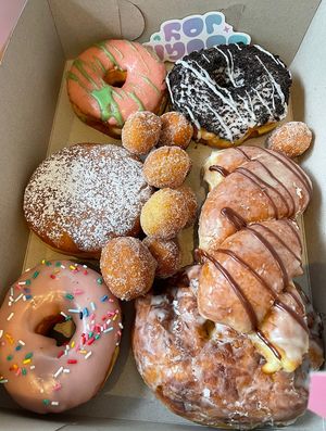 our goodies!   at Dough Joy - East Pike Street in Seattle
