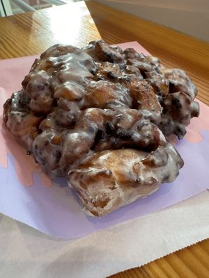 Blueberry fritter  at Dough Joy - East Pike Street in Seattle