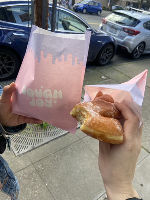 Sea salt glazed twist  at Dough Joy - East Pike Street in Seattle
