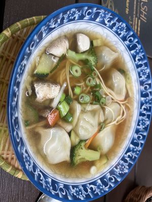 Wanton soup   at Hashi Stuttgart in Stuttgart