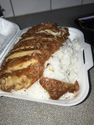 vegan crispy duck   at Hashi Stuttgart in Stuttgart