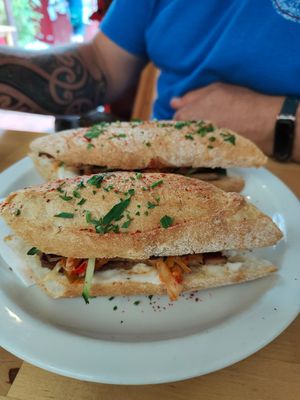 Bahn mi at Star Anise Arts Cafe in Stroud