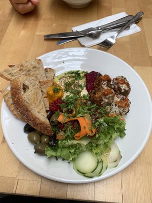 Mezze at Star Anise Arts Cafe in Stroud
