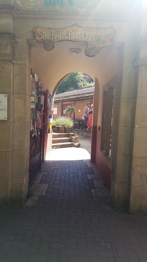 Entrance at Star Anise Arts Cafe in Stroud