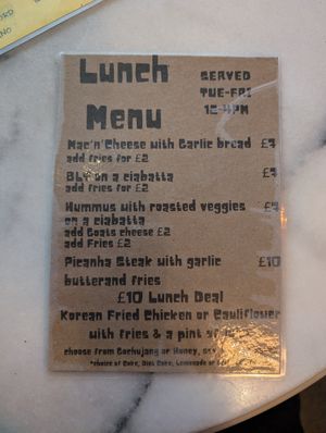  at Brass Monkey Shore in Edinburgh