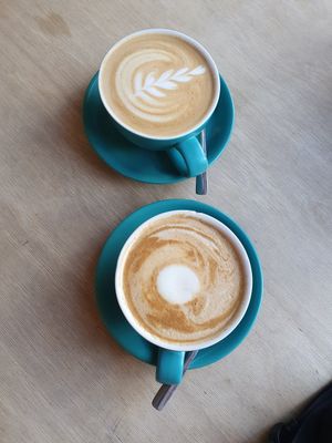  at Woodruffs Organic Cafe in Stroud
