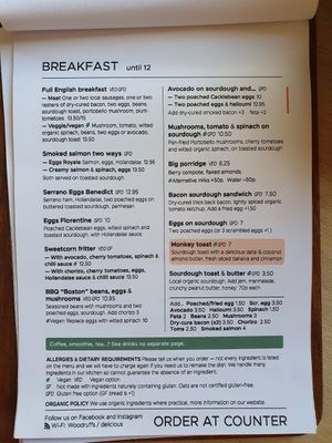  at Woodruffs Organic Cafe in Stroud