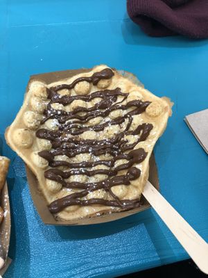 Vegan Waffle   at Sweet Point in Graz
