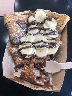 „My vegan Crapé“ sehr lecker  at Sweet Point in Graz